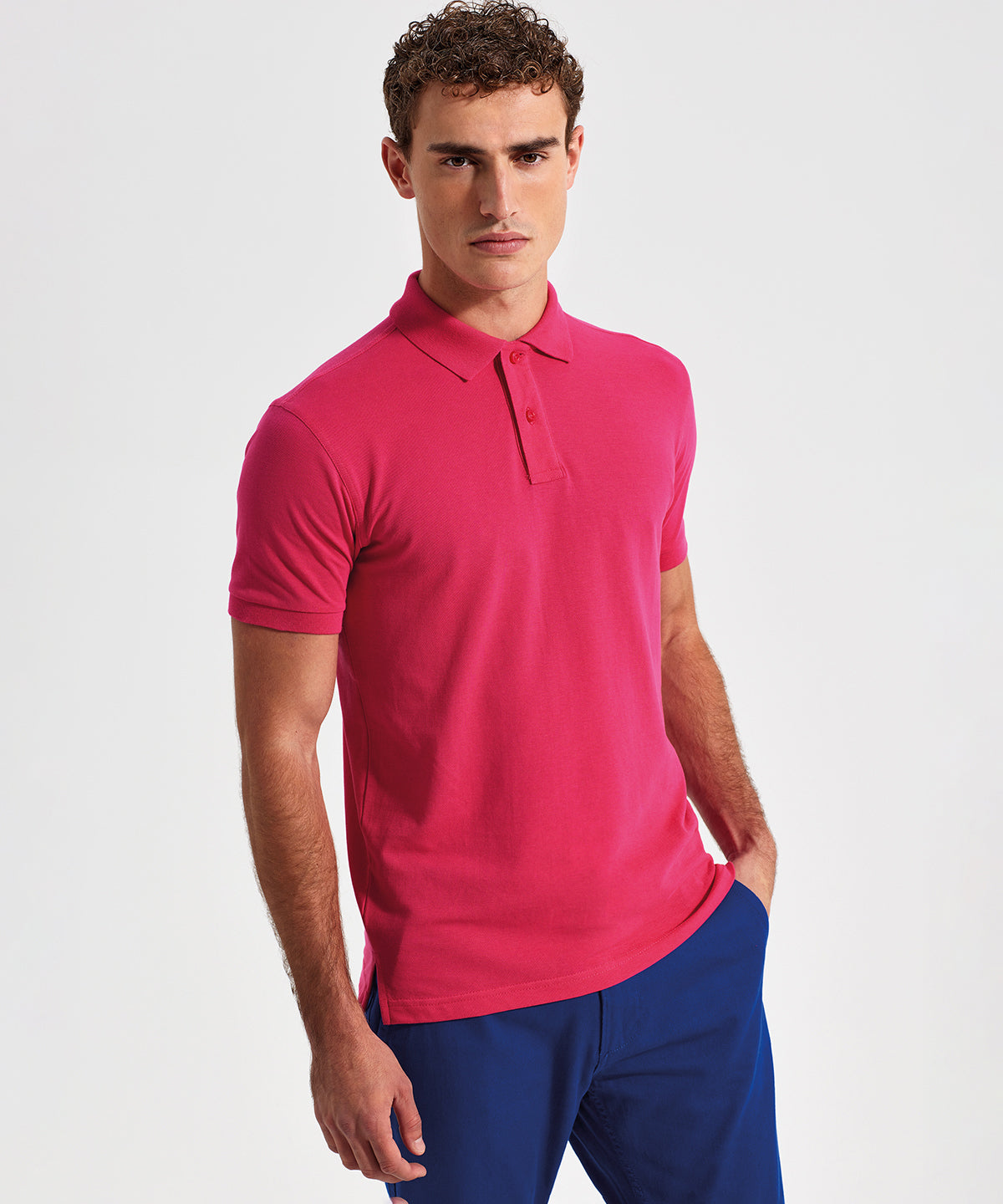 Men's AQ010 Classic Fit Polo Shirt