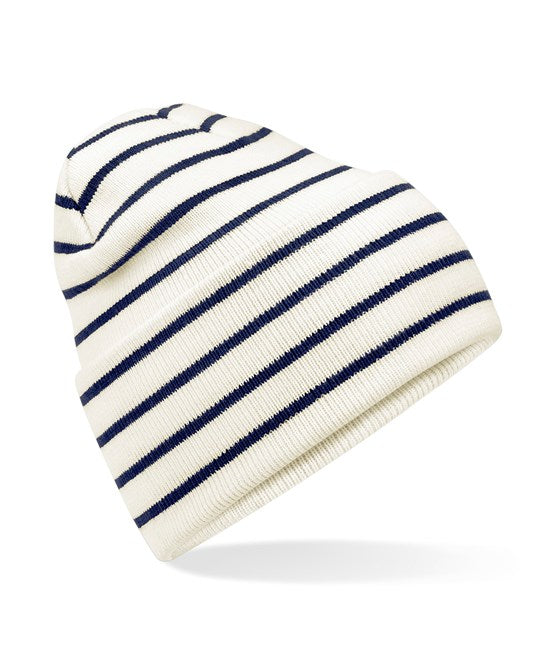 BC39R Original Deep-Cuffed Striped Beanie