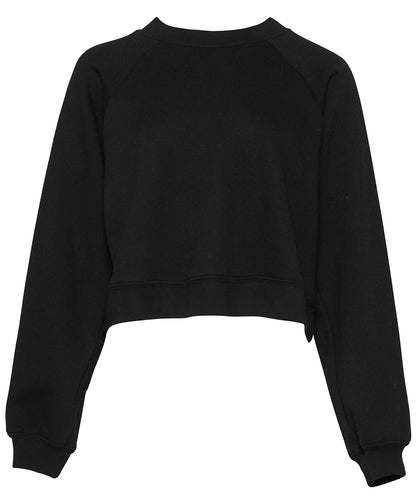 Women's raglan pullover fleece