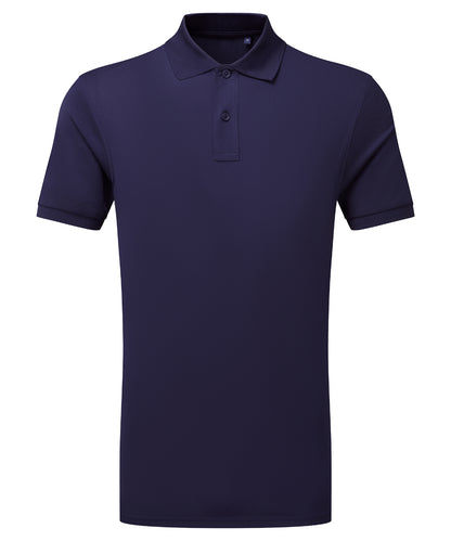 Cationic recycled polyester polo 