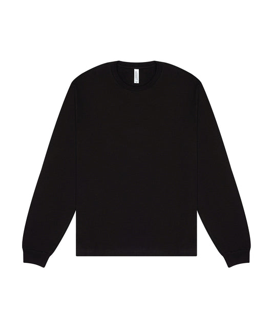 Unisex heavy boxy long sleeve tee