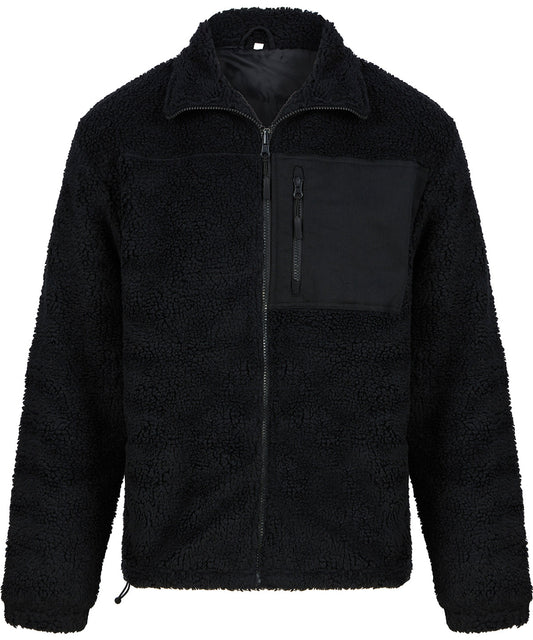 Recycled sherpa fleece