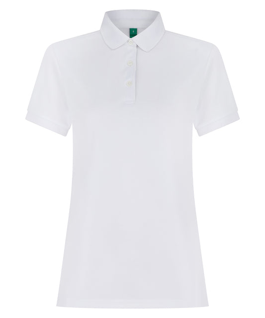 Women’s recycled polyester polo shirt