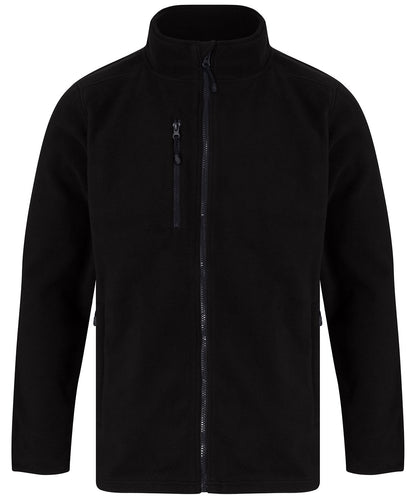 Recycled polyester microfleece jacket