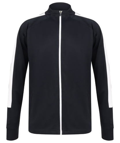 Knitted tracksuit top