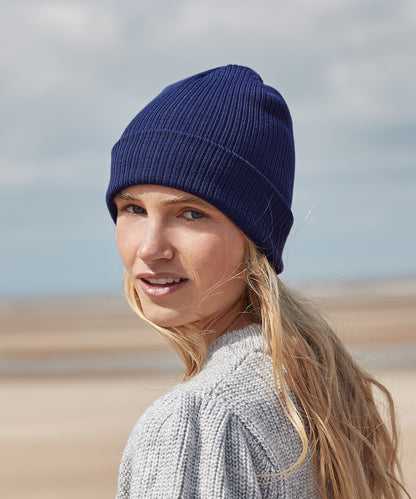 BC51N Organic Cotton Fine Knit Beanie